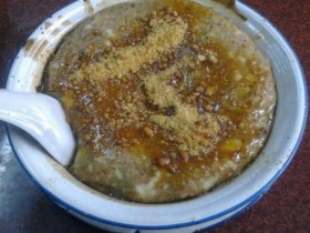 浙江台州小吃：姜汁核桃蛋